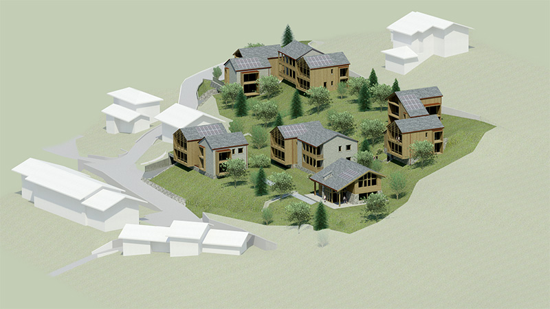 Casa ecologica Contea Mountain Resort